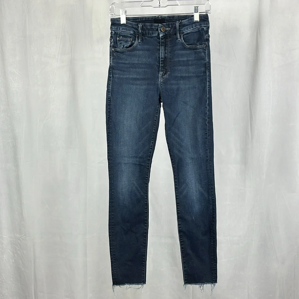 MOTHER High Waisted Ankle Fray in‎ Last Call.